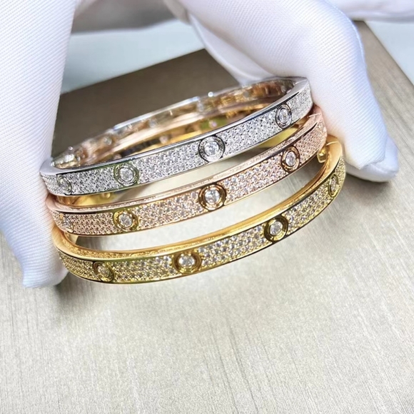 18k gold diamond bracelet - Picture 4 of 7